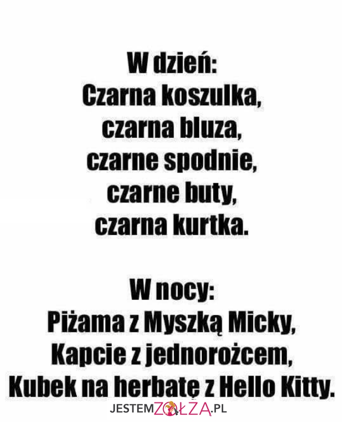 w dzień...