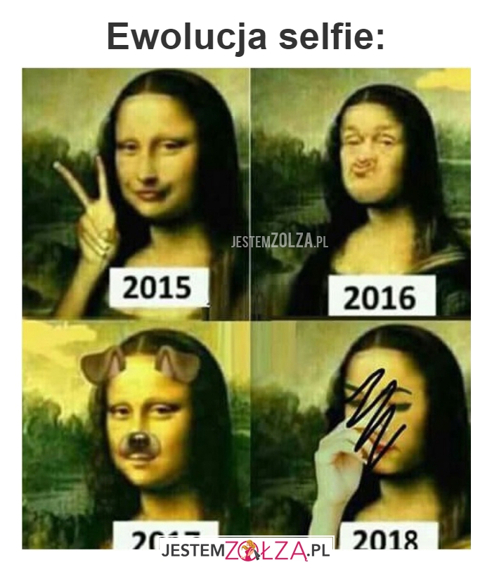 Ewolucja selfie