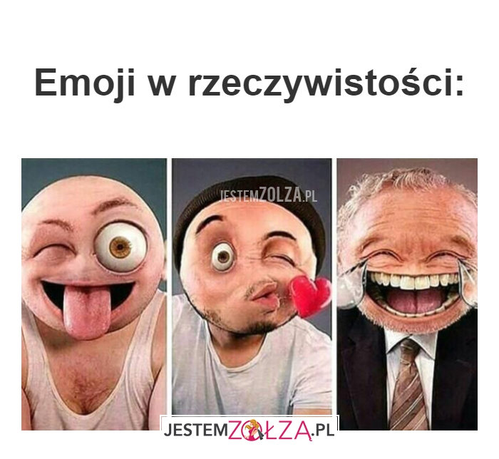 Emoji w rzeczywistości
