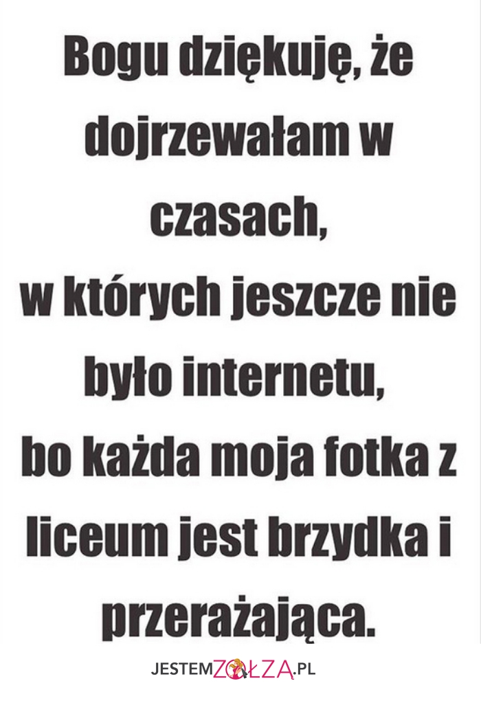 bogu dziękuję, że