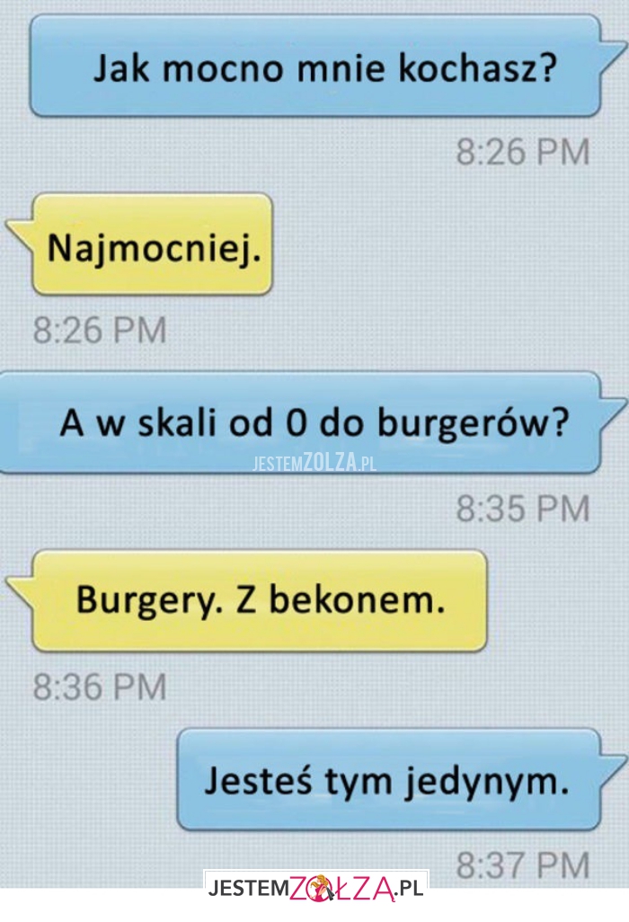 jak mocno mnie kochasz