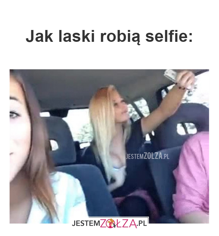 Jak laski robią selfie: