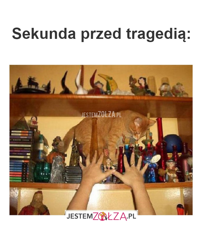 Sekunda przed tragedią