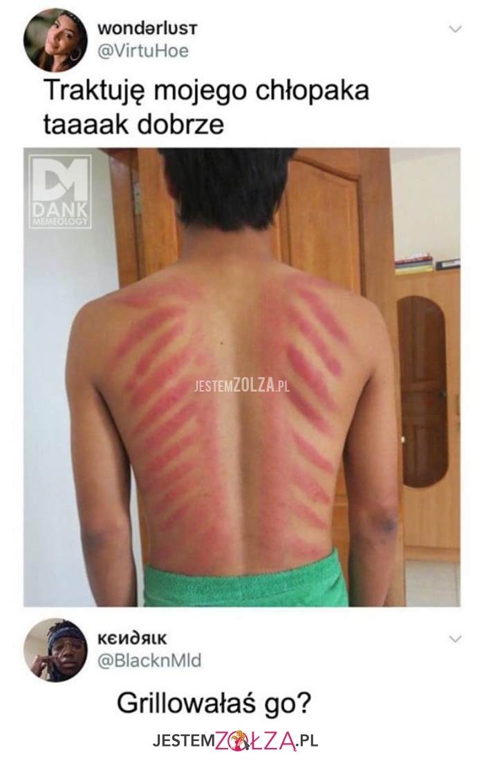 traktuję mojego chłopaka