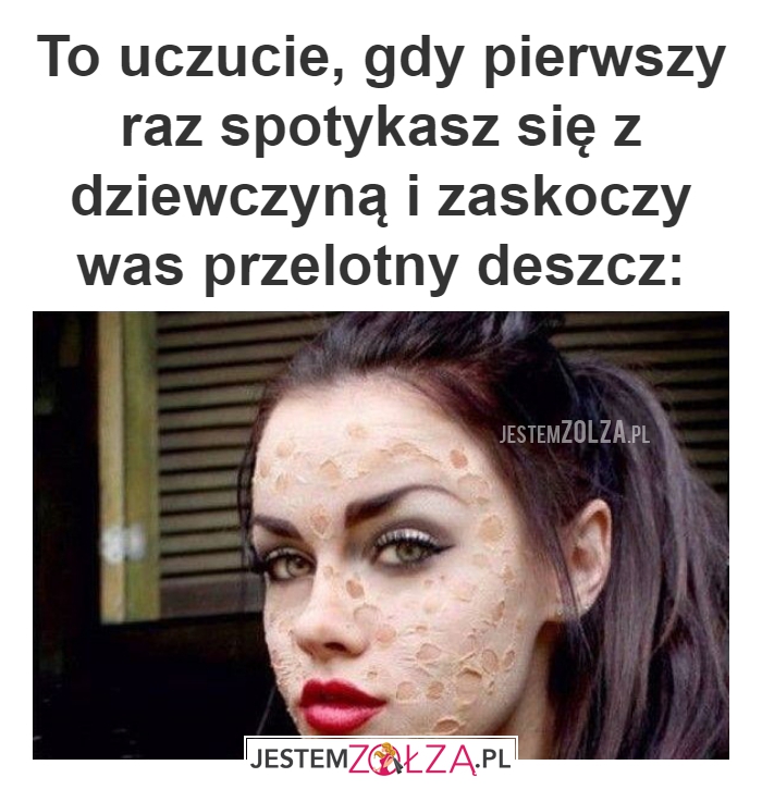 To uczucie, gdy pierwszy