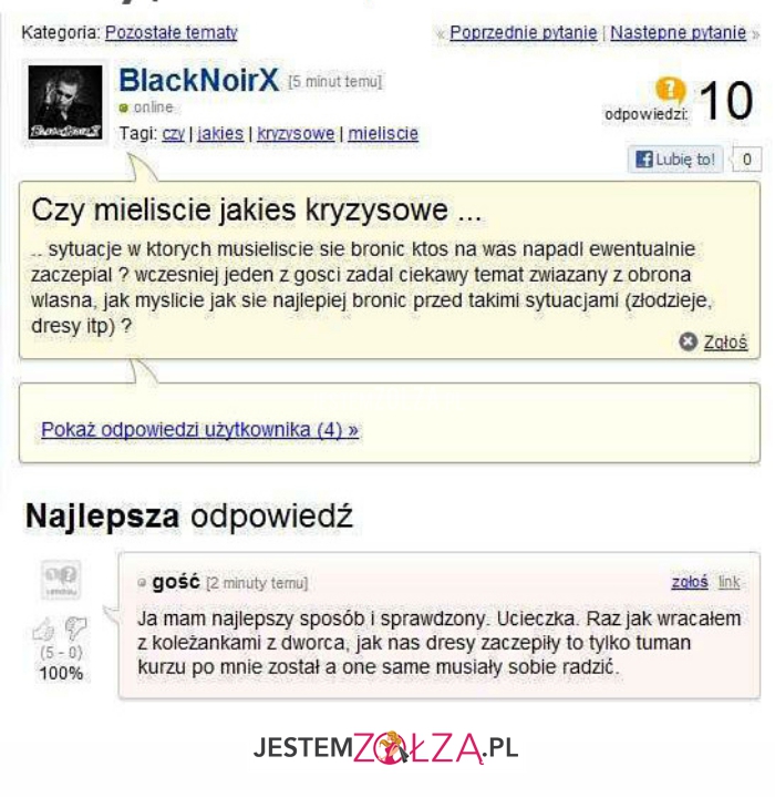 czy mieliście kryzysowe