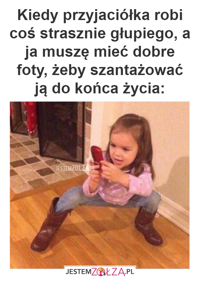 Kiedy przyjaciółka robi
