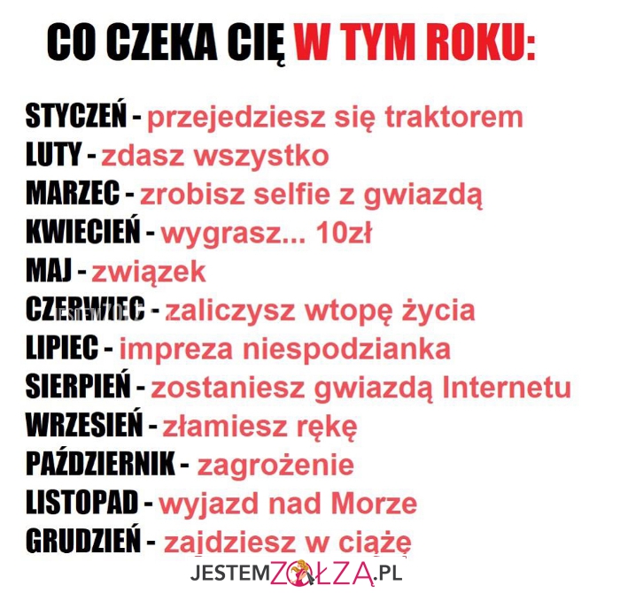co czeka cię