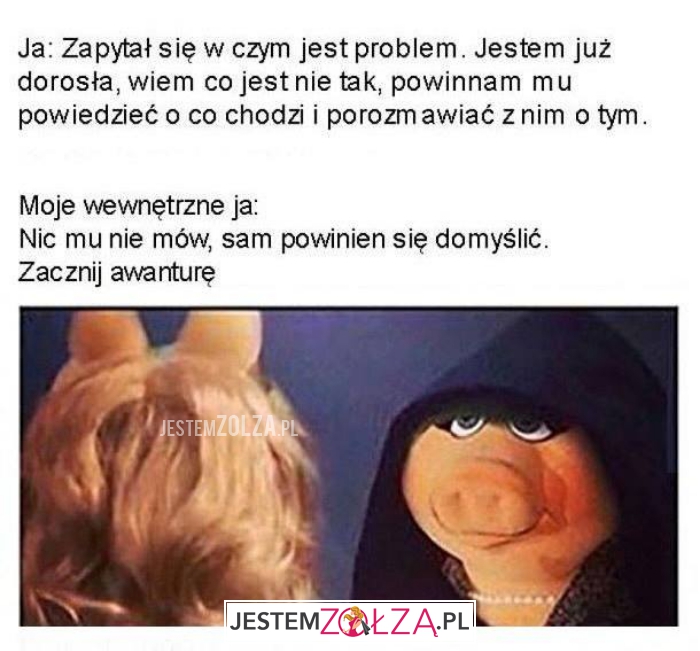 zapytał się w czym