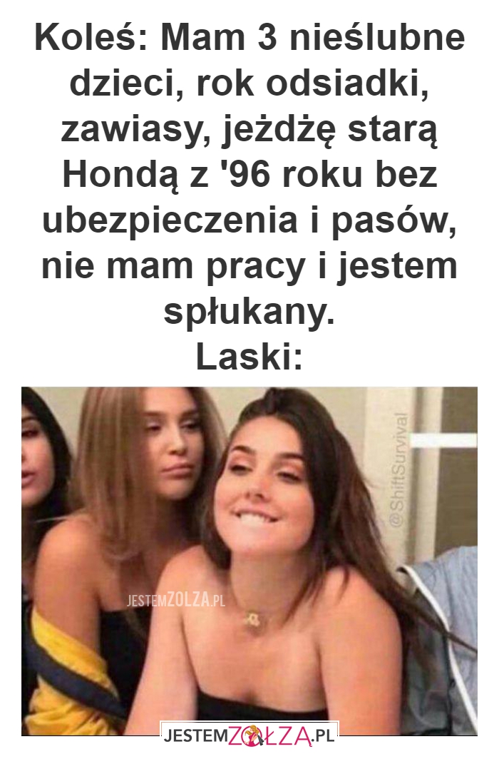 Koleś: Mam 3 nieślubne dzieci