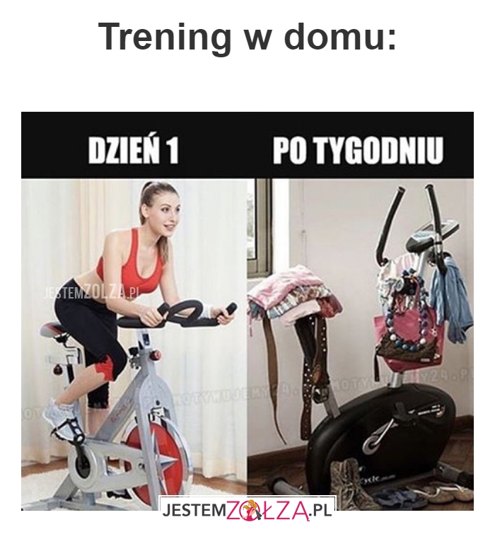 Trening w domu