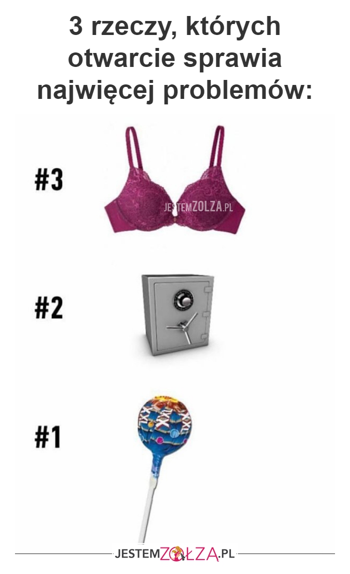 3 rzeczy, których 