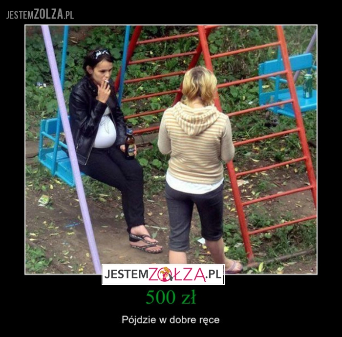 500 zł  pójdzie w dobre ręce