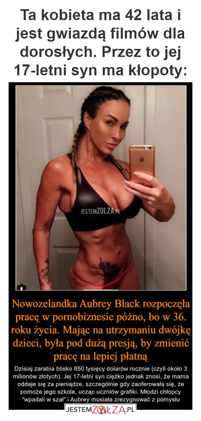 Ta kobieta ma 42 lata