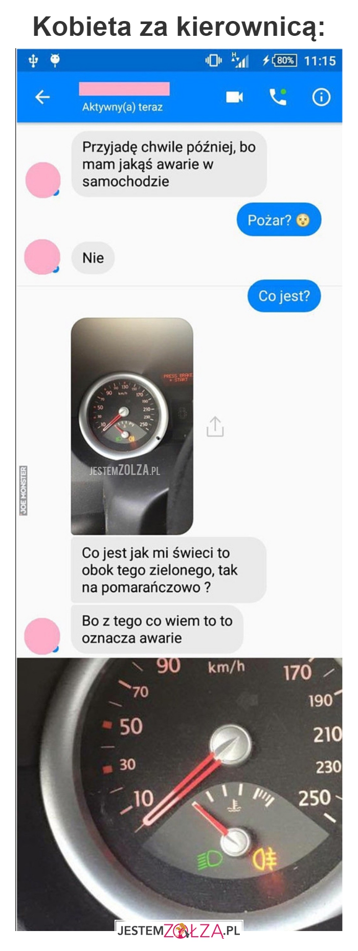 Kobieta za kierownicą