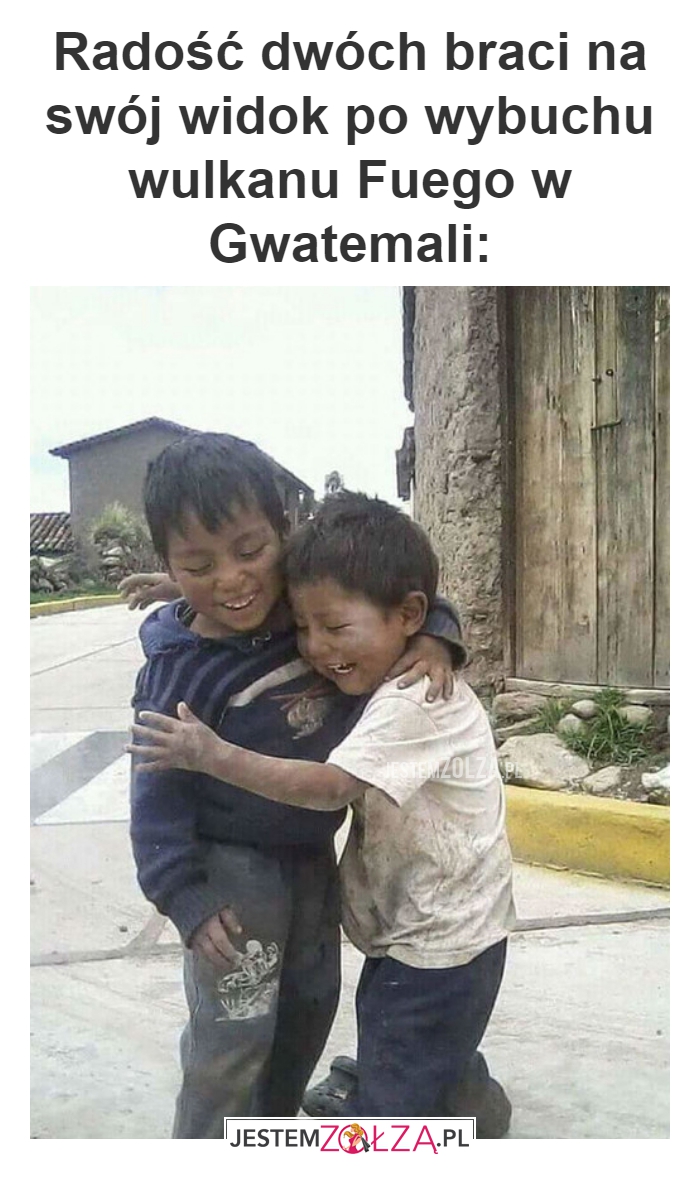 Radość dwóch braci