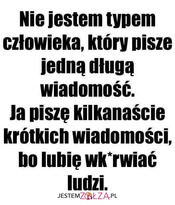 nie jestem typem