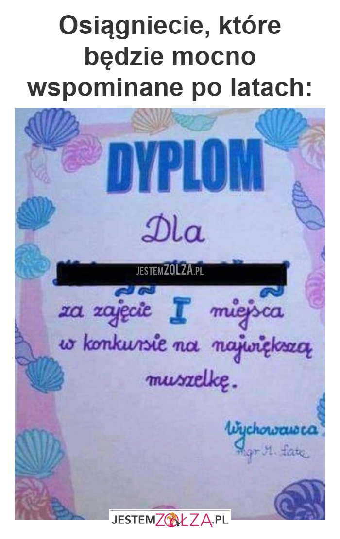 Osiągniecie, które 