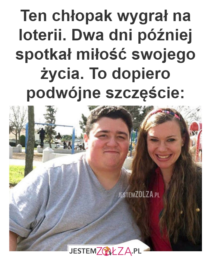 Ten chłopak wygrał na loterii