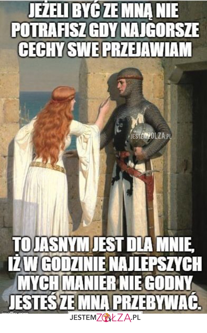 jeżeli być ze mną