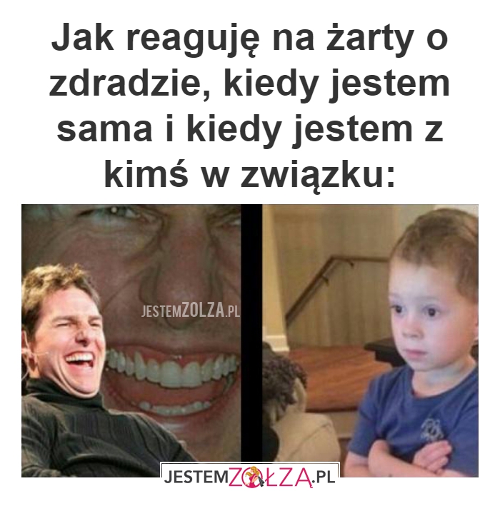 Jak reaguję na żarty