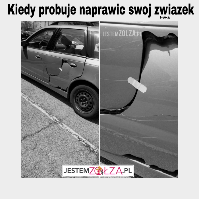 kiedy probuj naprawić swój związek