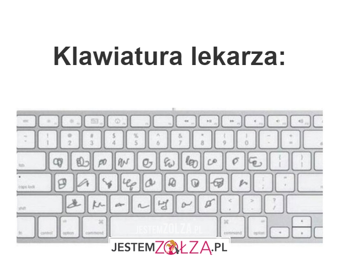 Klawiatura lekarza