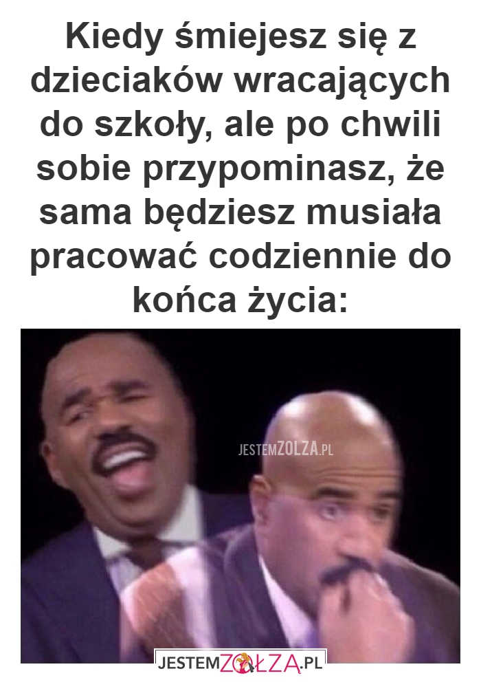 Kiedy śmiejesz się z 