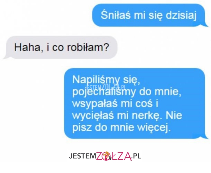 śniłaś