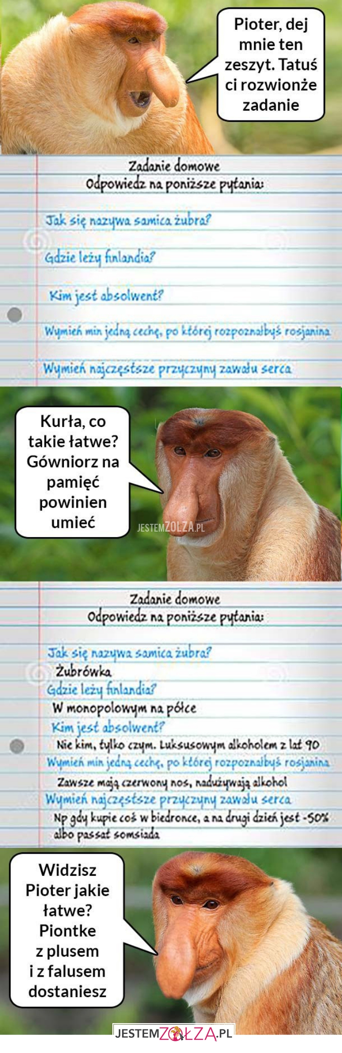 pioter dej mnie