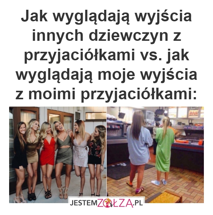 Wyjścia z przyjaciółkami