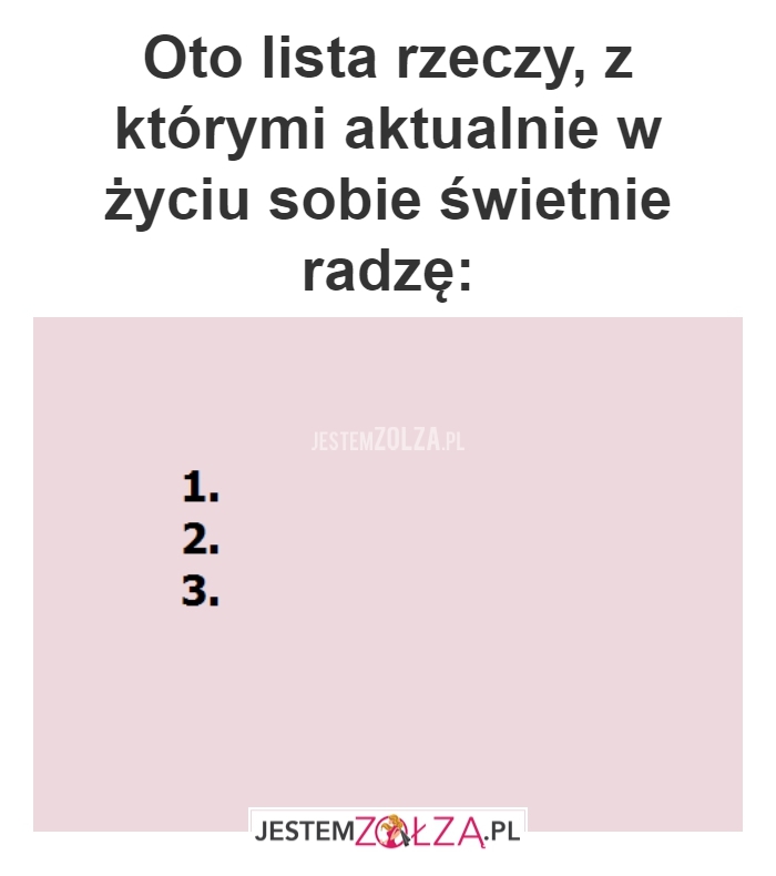 Lista rzeczy