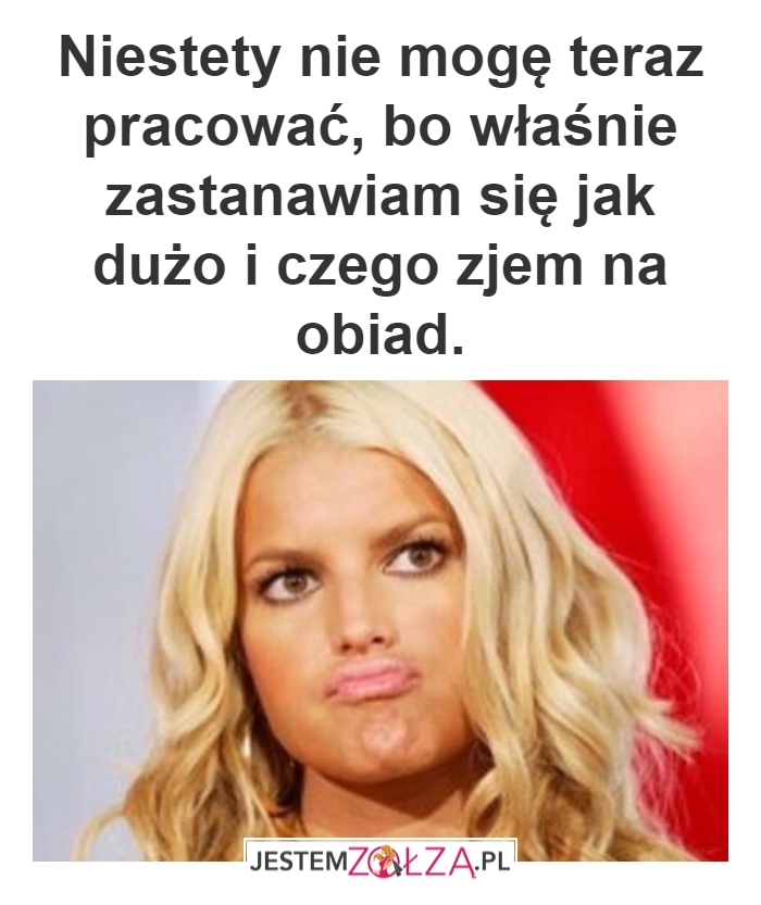 nie mogę