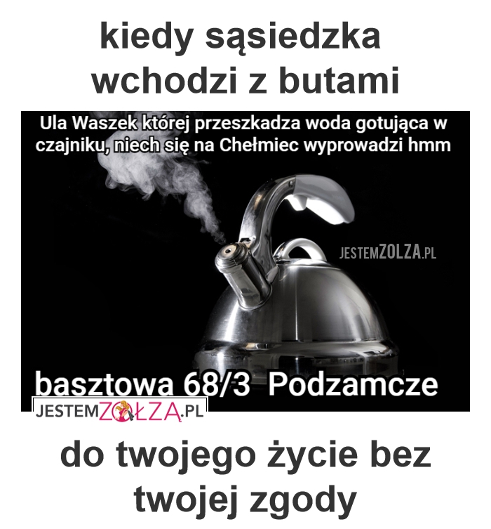 Ula Waszek : włóczy sie nudzi jej sie nie ma co robic