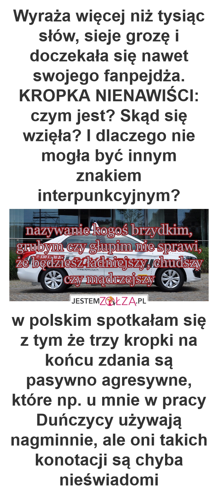 royal taxi Kropka nienawiści